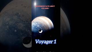 Voyager 1 amp their journey beyond the solar system facts shorts [upl. by Nirrat69]