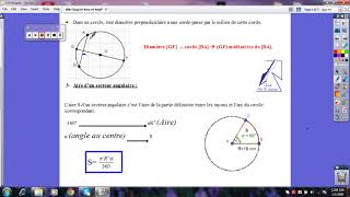 Maths EB8 Arcs et Angles2 [upl. by Panthia]