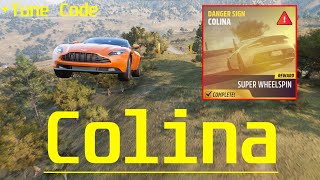 Colina Danger Sign 330m Super GT A800  Tune Code  Forza Horizon 5 [upl. by Leilani]