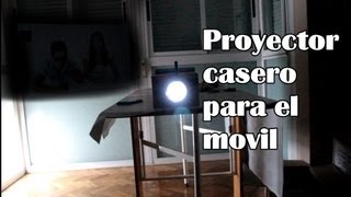 Cómo hacer un proyector para el celular o el móvil Experimentos Caseros [upl. by Fellner]