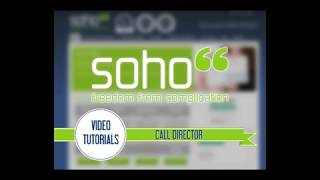 SOHO66 TUTORIAL  Call Director [upl. by Oidualc]