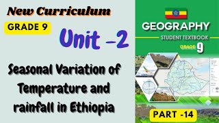 Seasonal Variation of Temperature and rainfall in Ethiopia [upl. by Kappel]