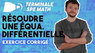 Equation différentielle en 3 minutes EXERCICE  Spé maths  Terminale [upl. by Arrekahs]