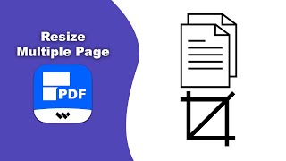 How to resize multiple PDF pages at once in Wondershare PDFelement [upl. by Mordy]