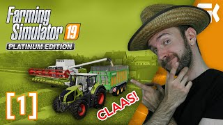 NOVÁ TECHNIKA CLAAS  Farming Simulator 19 Platinová edice 01 [upl. by Miett957]