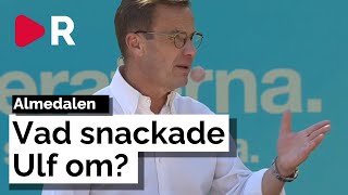 LIVE Ulf Kristerssons tal i Almedalen – Hur bra var det [upl. by Nosnehpets]