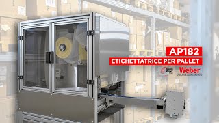 AP182  Etichettatrice per Pallet  DEMO [upl. by Kulda]