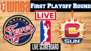 Live Indiana Fever Vs Connecticut Sun  WNBA  Live Scoreboard  Play By Play [upl. by Rivkah]