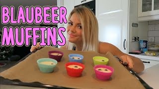 Die BESTEN Protein Blaubeer Muffins [upl. by Goldsmith]