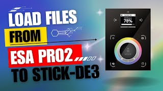 Load Files From ESA Pro 2 to STICKDE3  Quick Tutorial  Nicolaudie [upl. by Bridges558]