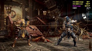 Mortal Kombat 11  FPS Test on Intel HD 4600 [upl. by Kirschner]