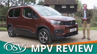 Peugeot eRifter 2022 UK Review  Better than the Berlingo [upl. by Yaffit]