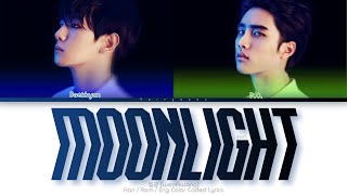 EXOK 엑소K 월광 Moonlight Color Coded Lyrics HanRomEng [upl. by Joeann]