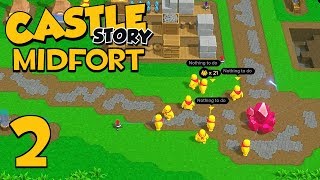 Castle Story VERSUS on Midfort  Part 2  TOO MANY BRICKTRONS [upl. by Rizzo]