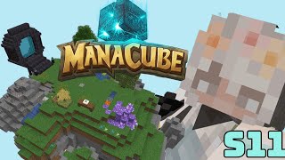 ManaCube Skyblock  How to Get StartedSeason 11  Minecraft [upl. by Anyahs]