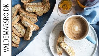 Cantucinni  nem opskrift på lækre italienske biscotti [upl. by Pegma405]