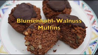 Blumenkohl Walnuss Muffins  spannende Kombination von Zutaten für ein phant Geschmackserlebnis [upl. by Ahsener510]