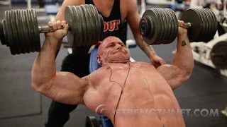 Bodybuilder Matt Sharp Trains Chest Biceps Triceps and Shoulders [upl. by Saimerej]