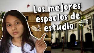 Aquí estudiarás como nunca  3 lugares de estudio en LIMA [upl. by Keil]