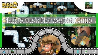 Scandinavia Father 12 Diggeriuss Norwegian Camp  Diggys Adventure [upl. by Morganica]