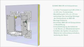 SCHAKO BKAEN mit Einbaurahmen ER [upl. by Gottwald]