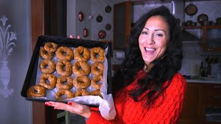 ROCCOCO DOLCI NAPOLETANI Buonissimi con Mamma Rosy  Carlitadolce Cucina  Donut Cookies [upl. by Tiffi]