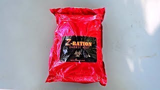 Z Ration Zombie MRE Meal Ready to Eat Taste Test [upl. by Asilam]