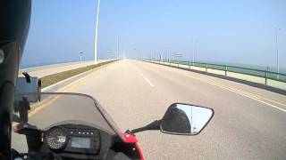 코멧650r 최고속도 gt650r top speed in 새만금방조제 [upl. by Darnoc]