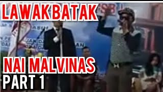 LAWAK STAND UP COMEDY NAI MALVINAS MENGGUNCANG PARA ARTIS BATAK [upl. by Htyderem]