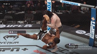 Big Mush vs Div 19 MK UFC 5 [upl. by Lilias691]