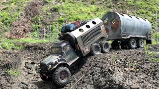 6x6 dodge truck and concrete caravan [upl. by Ettelloc]