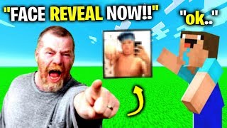 Noob1234’s Dad LEAKED His Face Reveal Minecraft [upl. by Ragen]