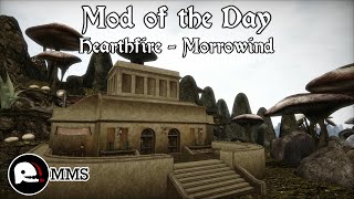 Morrowind Mod of the Day  Hearthfire Showcase [upl. by Doraj279]