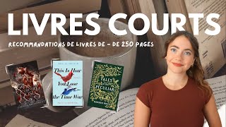 CES LIVRES DE MOINS DE 250 PAGES À DÉCOUVRIR Mes 15 recommandations [upl. by Brecher471]