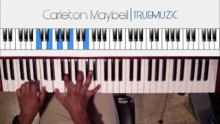 Jupiter Love  Trey Songz Piano Tutorial [upl. by Stevana]