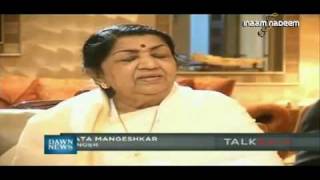 Lata On Noor Jehan  Latest Interview [upl. by Zandt336]