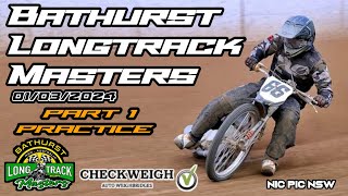 Bathurst Long Track Masters 2024 Practice Part 1 [upl. by Rukna42]