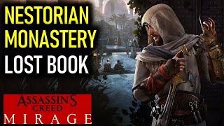 Nestorian Monastery Lost Book  Assassins Creed Mirage [upl. by Cud]