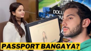 Buhat pareshaan🤦🏻‍♂️ Hafsa ka passport bangaya [upl. by Llenyar]