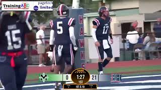 Football Highlights Quick Game vs McNicholas [upl. by Reade720]