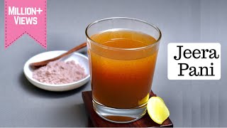 Very Healthy Jeera Nimbu Pani Recipe for Digestion and Weight Loss  जीरा नींबू पानी [upl. by Annaitsirk52]