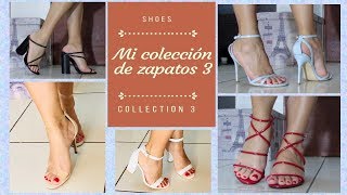 Mi coleccion de zapatos parte 3  Pasarela de pies mujer [upl. by Lindblad]