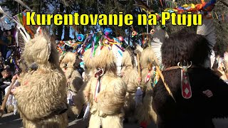 Kurentovanje na Ptuju  pustni karneval 2023 [upl. by Gettings]