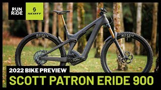 Bike Preview 2022 Scott Patron eRIDE 900 eMTB  Run and Ride [upl. by Peskoff]