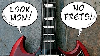 Fretless Guitar Conversion  Im In Love [upl. by Aiahc]