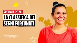 Oroscopo 2024 la classifica dei segni più fortunati dellanno [upl. by Marleah841]