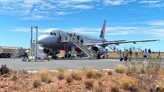 Full Flight  Ayers RockUluru to Melbourne Jetstar JQ665 Airbus 320200 [upl. by Tayib]