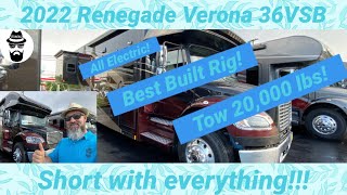 Awesome shortie Super C with everything 2022 Renegade Verona 36VSB [upl. by Adamsen]