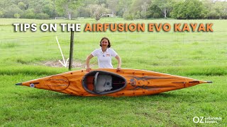 Tips on Setting up the AirFusion EVO Kayak from Advanced Elements [upl. by Ettenim682]