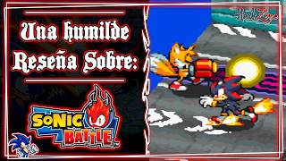 El Mejor Sonic Del Mundo  Análisis Sonic Battle [upl. by Short326]